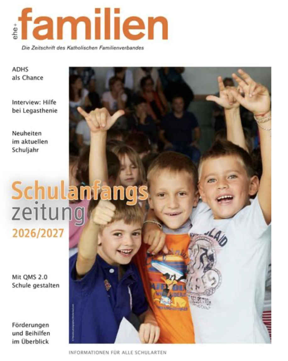 Mehr über den Artikel erfahren Schulstart 2026/27: Schulanfangszeitung stärkt Schulpartnerschaft